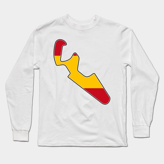 Motorland Aragon [flag] Long Sleeve T-Shirt by sednoid